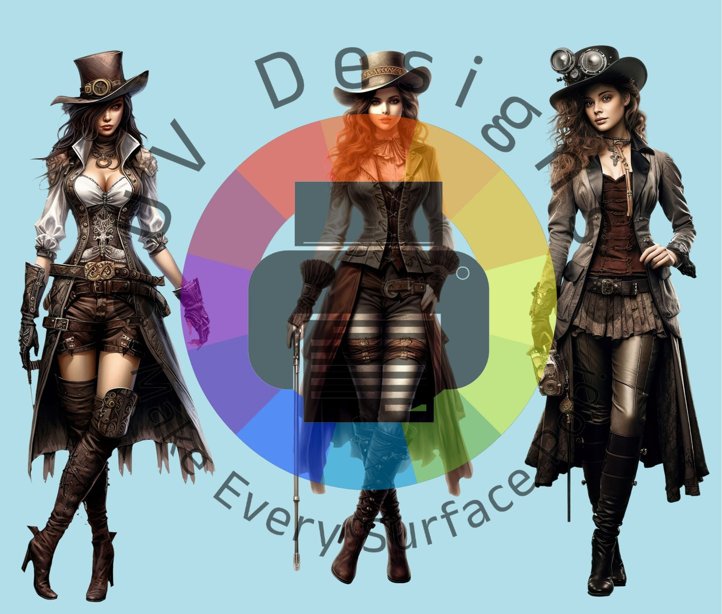 20oz Steampunk pour femmes