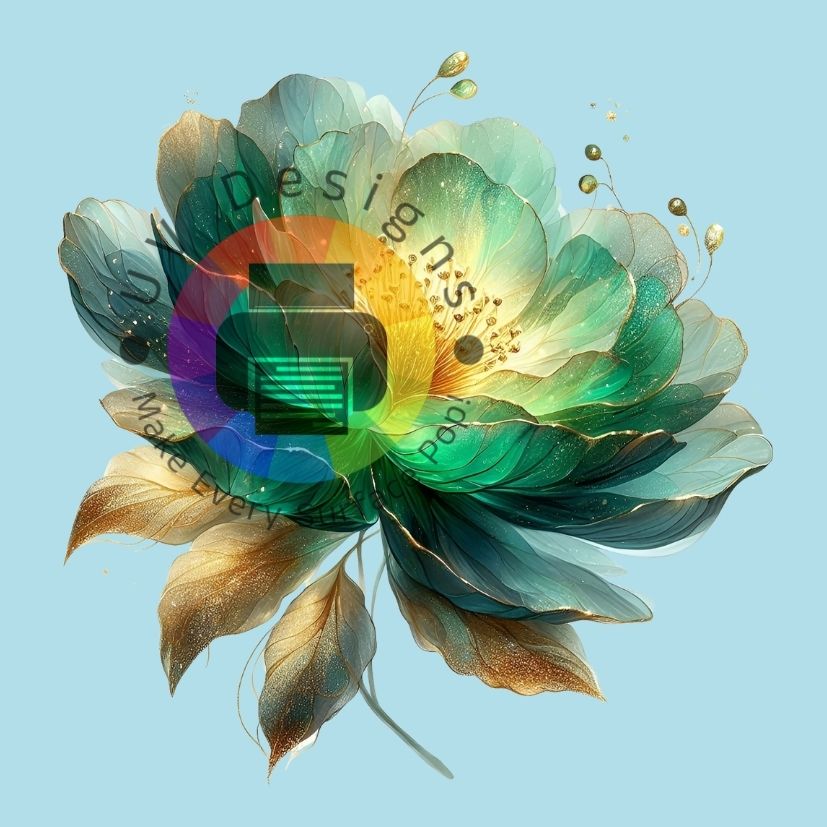 fleur lumineuse n° 6