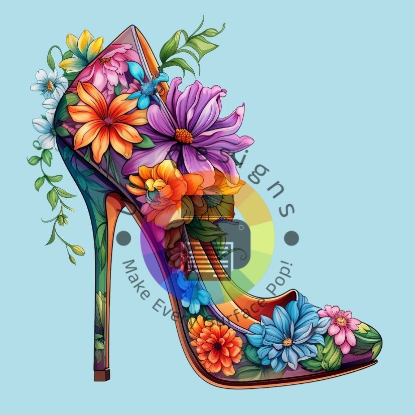 Stiletto - fleurs n° 2