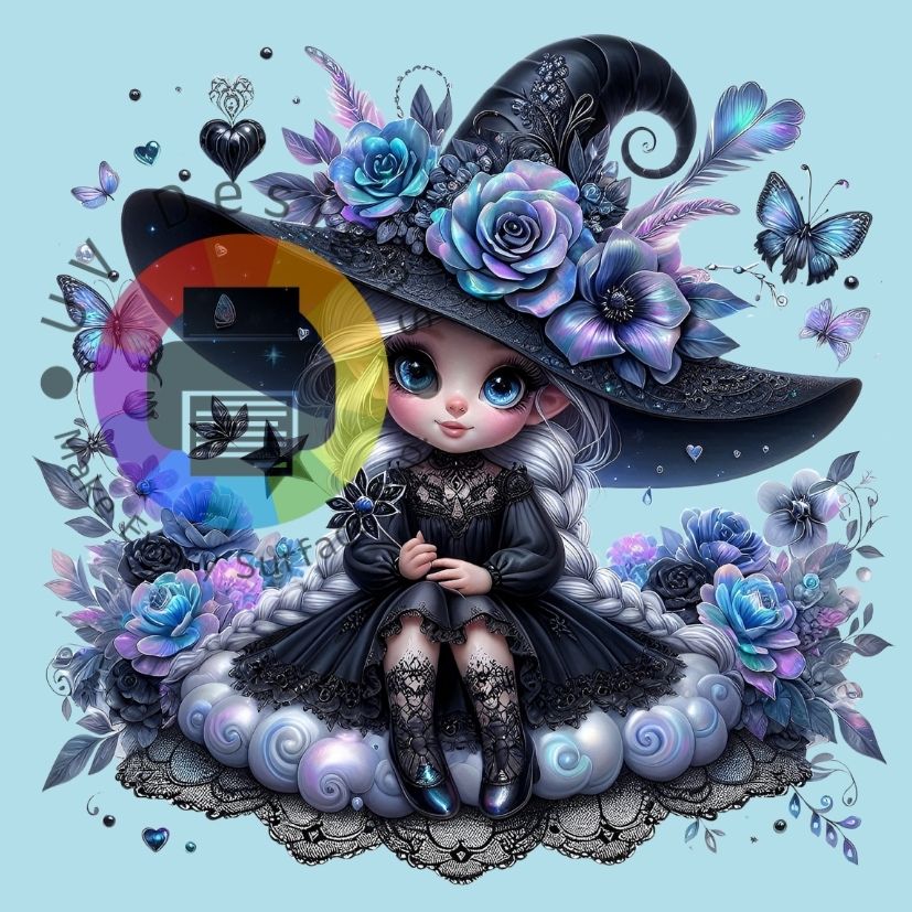Eleven in black - purple no 2