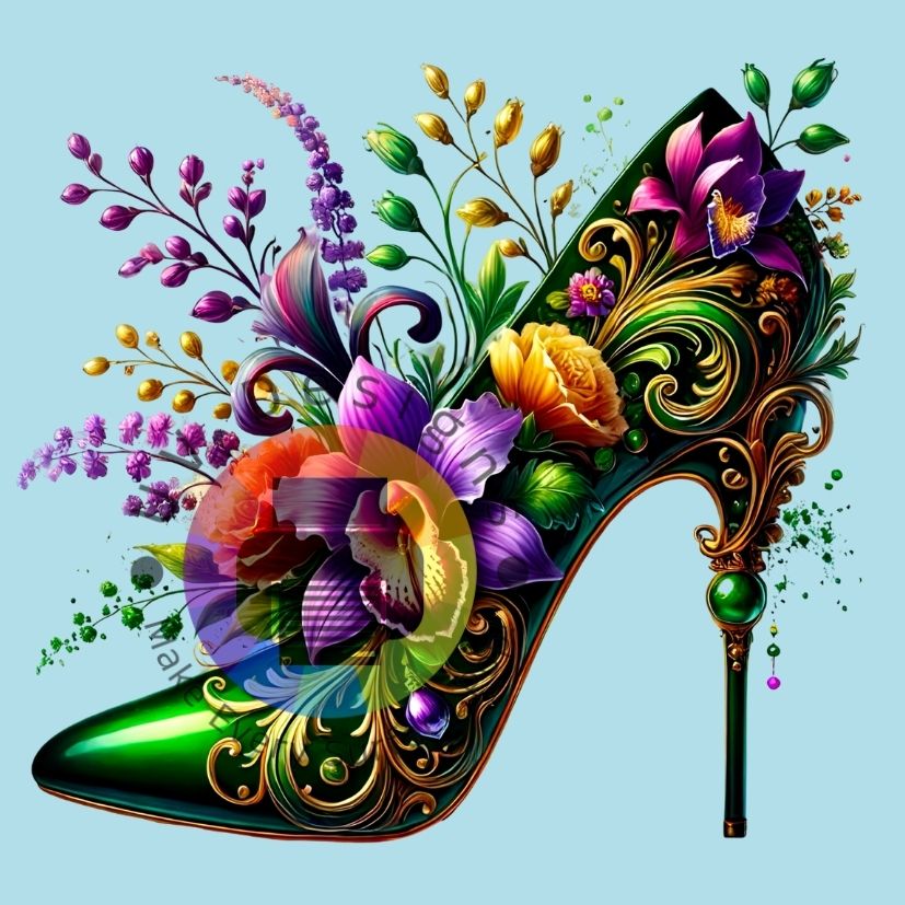 Mardi gras stiletto nr 2
