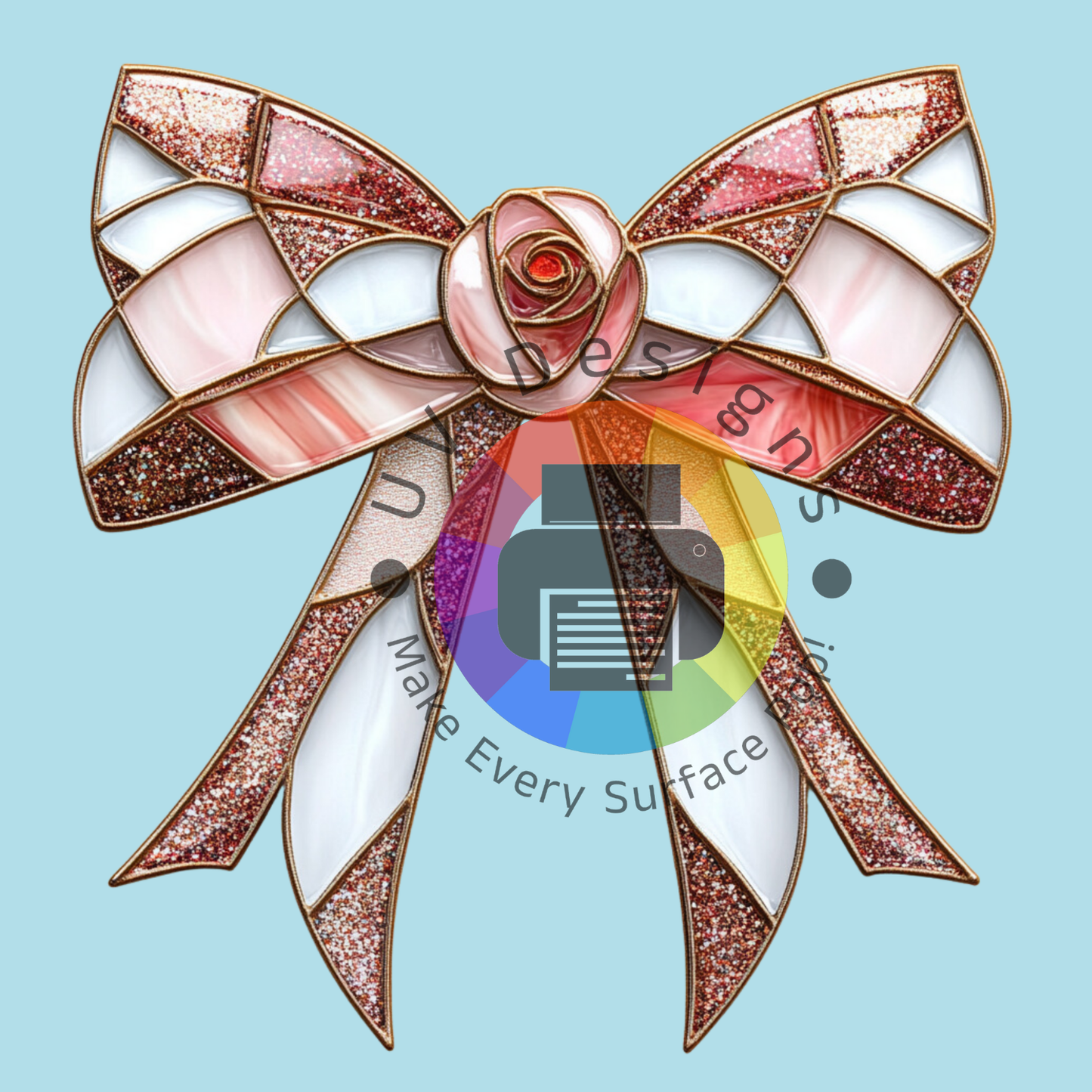 Stained glass bow no. 3