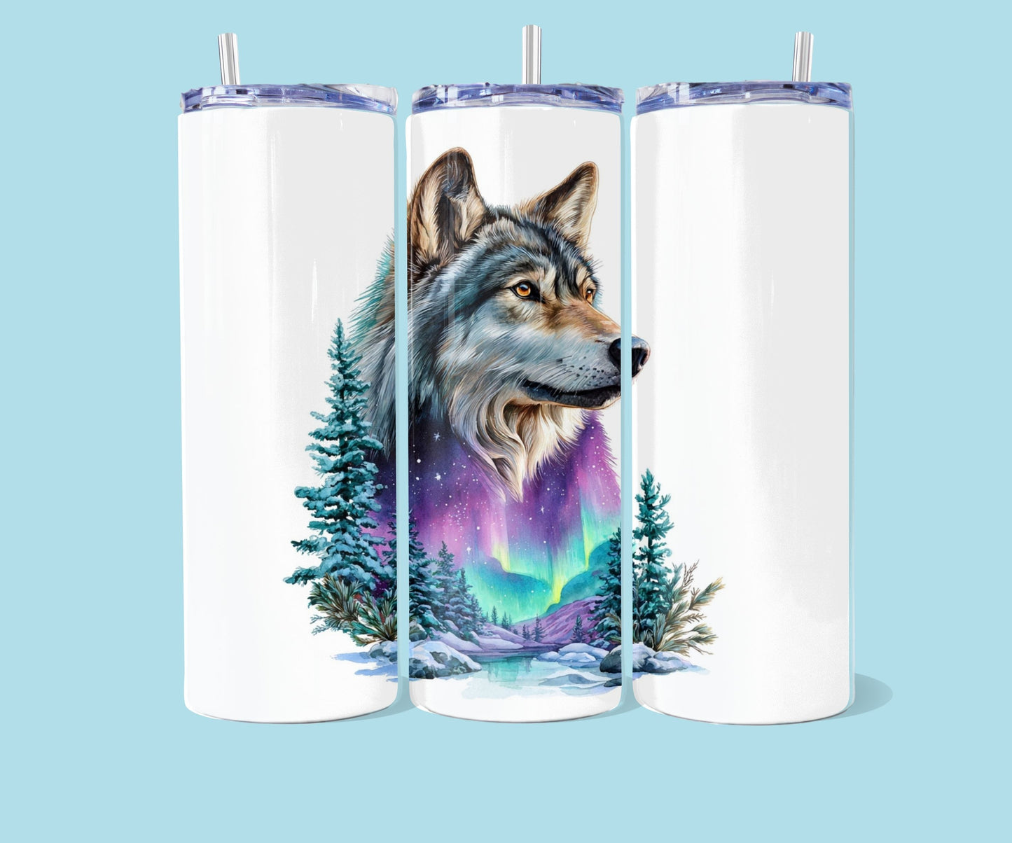 20oz Aurora wolf no. 1