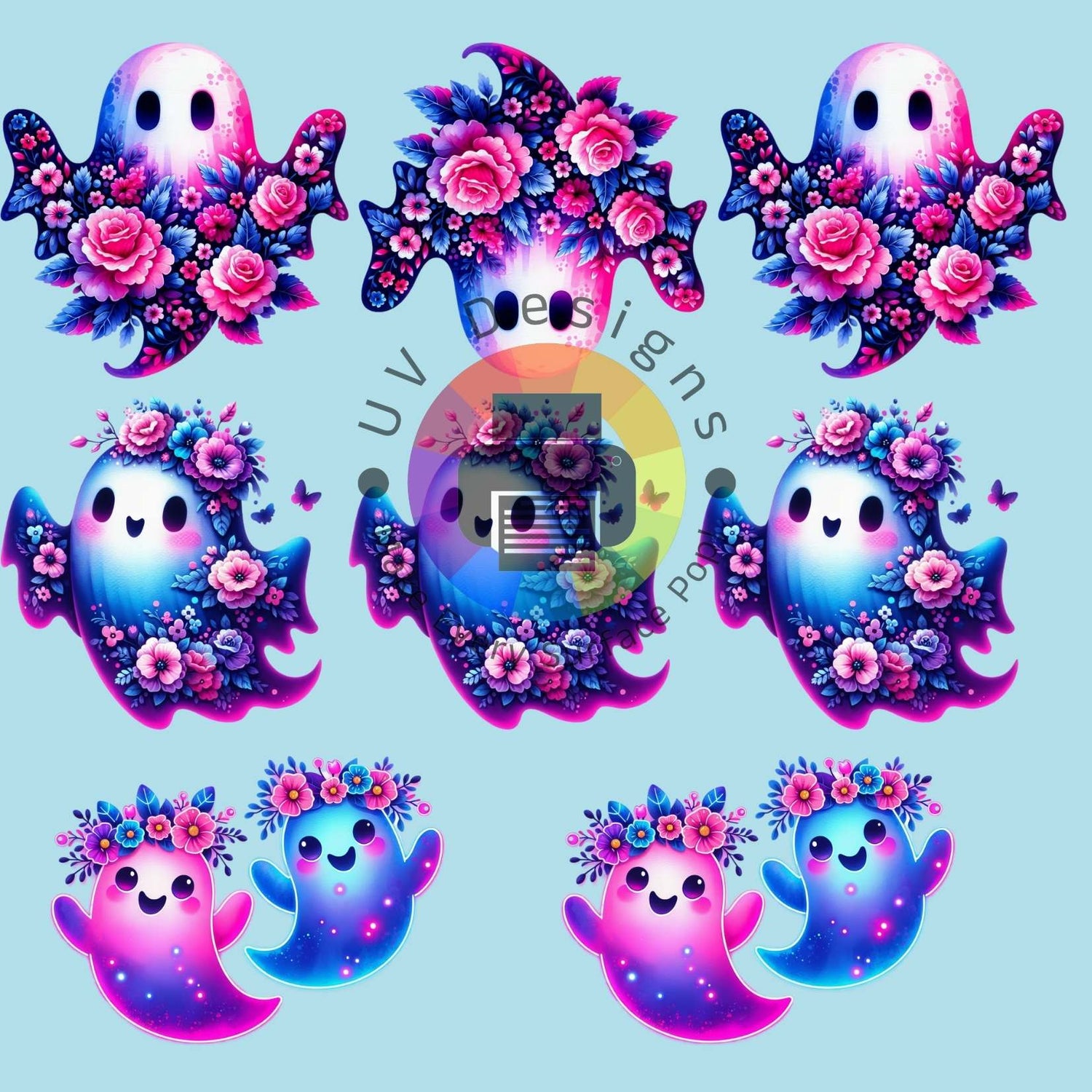 4 cm UV DTF ontwerpen