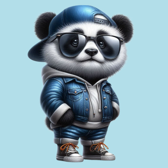 Panda ontwerpen 12cm