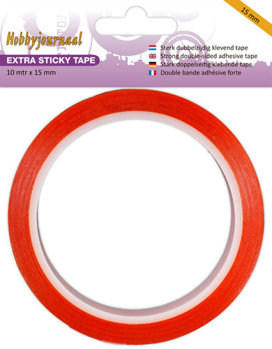 Extra sticky Double Sided Adhesive Tape 3mm - 6mm - 9mm - 12mm - 15mm