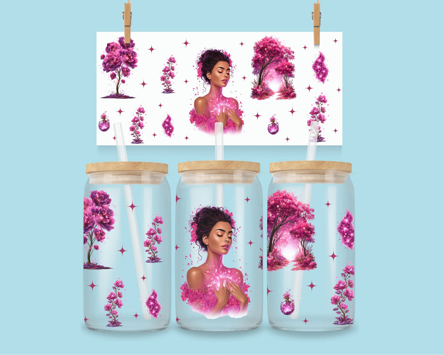 16oz Pink fantasy