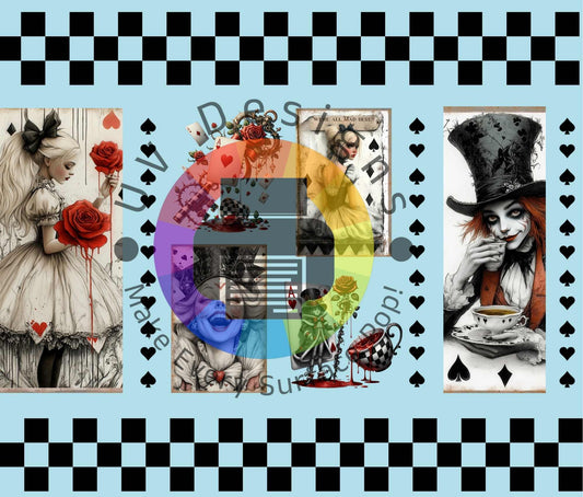 20oz Mixed media - Alice in Wonderland nr 3