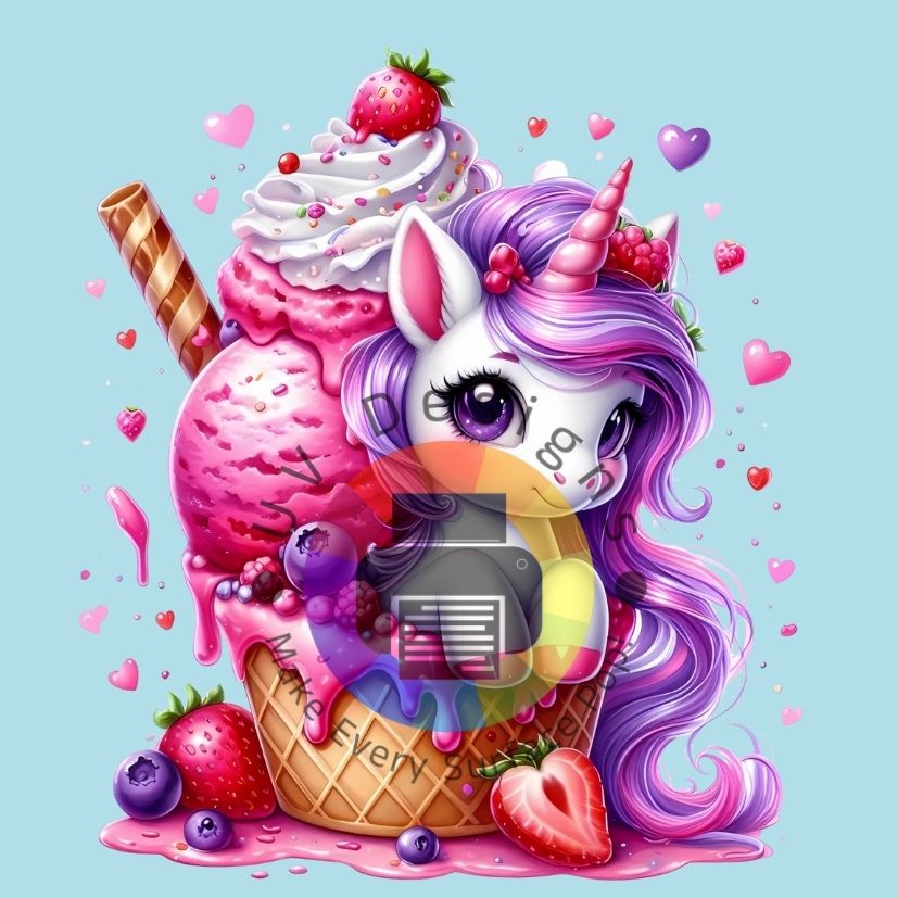 Licorne glacée n° 1
