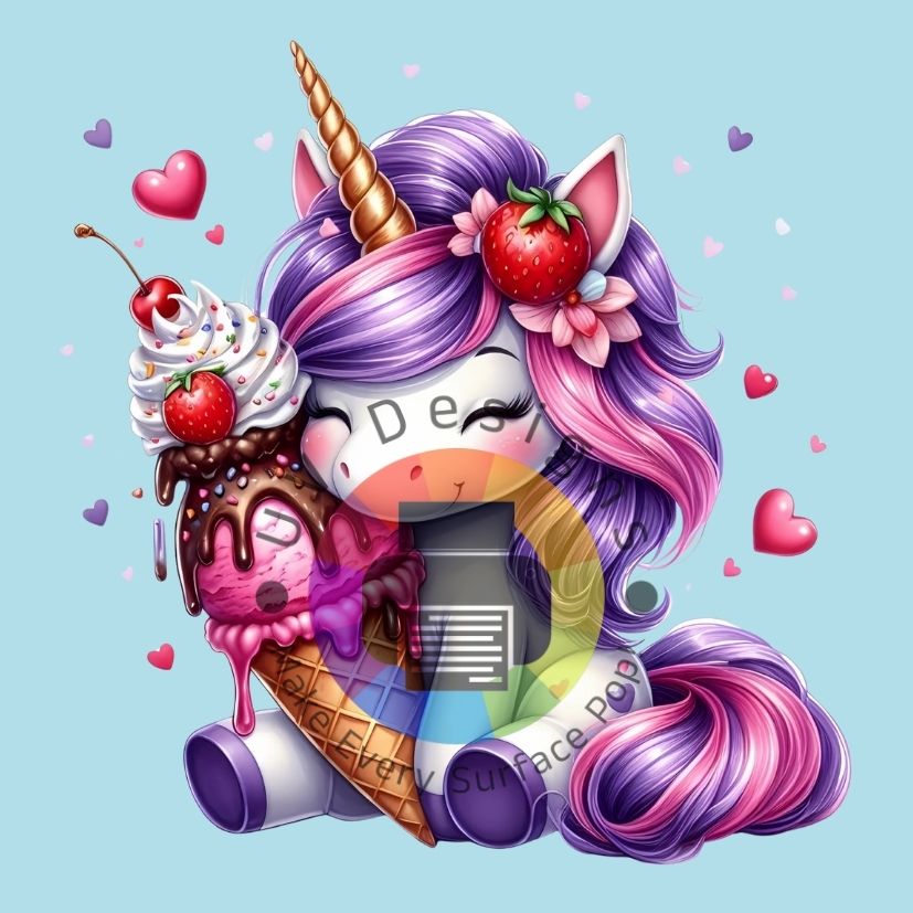 Ice cream unicorn no. 2