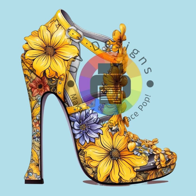 Stiletto - flowers no. 10