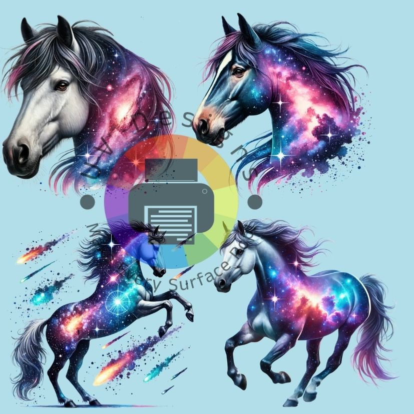 6 cm Galaxy paarden