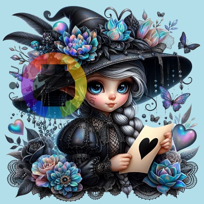 Onze en noir - violet n° 1