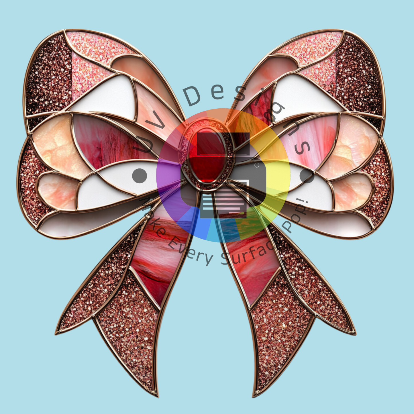 Stained glass bow no. 1