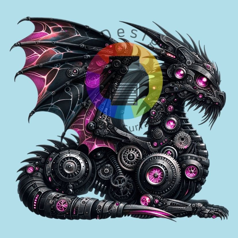 Dragon steampunk n° 3