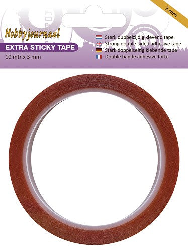 Extra sticky Double Sided Adhesive Tape 3mm - 6mm - 9mm - 12mm - 15mm