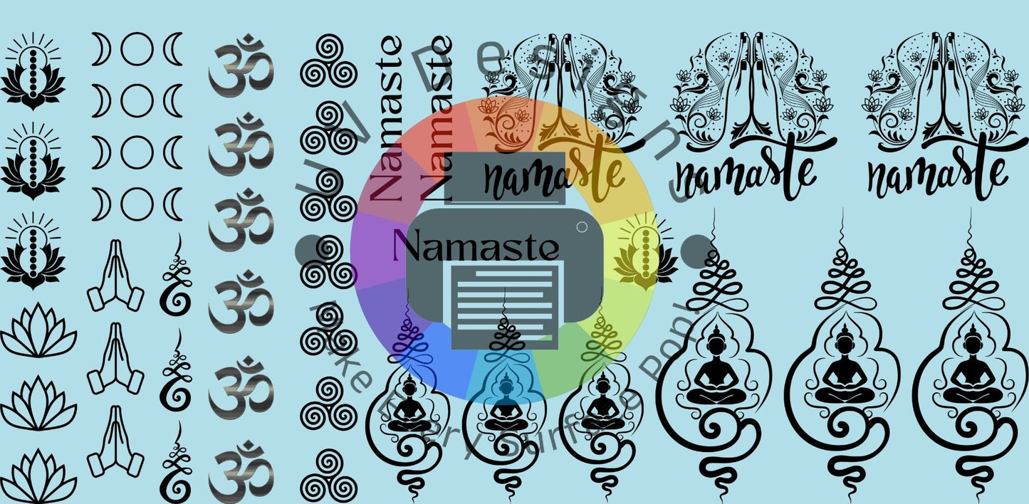16oz Namaste - Buddha elementen