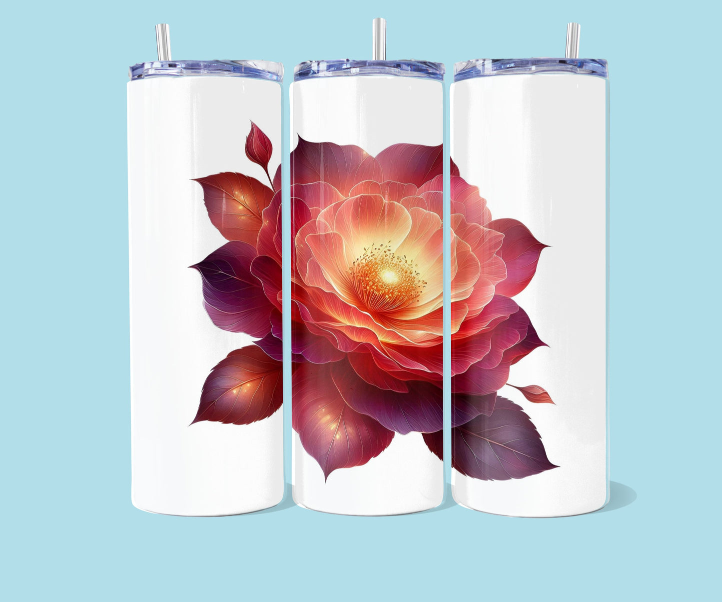 20oz Illuminated flower no 3